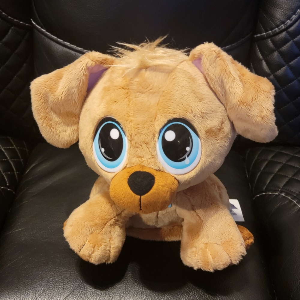 Little Tikes Rescue Tales Adoptable Pets Interactive Golden Retriever Happy Sad